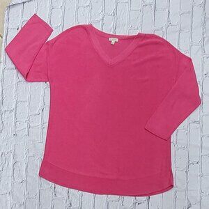 Pink Talbots V-neck Sweater